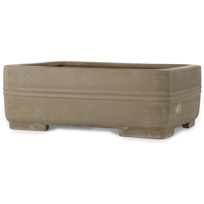 Pot à bonsaï rectangulaire non émaillé - 410 x 295 x 148 mm