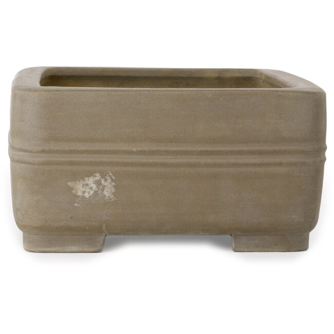 Maceta rectangular sin esmaltar para bonsái - 410 x 295 x 148 mm