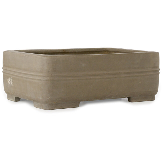 Pot à bonsaï rectangulaire non émaillé - 410 x 295 x 148 mm