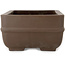 Maceta rectangular sin esmaltar para bonsái de Yamaaki Toshio (tercera generación) - 330 x 210 x 123 mm