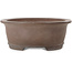 Vaso bonsai ovale non smaltato di Gyouzan - 473 x 380 x 140 mm