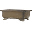 Pot à bonsaï rectangulaire non émaillé par Inaba Toen - 350 x 262 x 122 mm