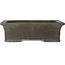 Maceta rectangular sin esmaltar para bonsái de Kyuhoen (Shunhosho) - 463 x 365 x 138 mm