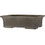 Rectangular unglazed bonsai pot by Kyuhoen (Shunhosho) - 463 x 365 x 138 mm