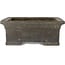 Pot à bonsaï rectangulaire non émaillé de Kyuhoen (Shunhosho) - 463 x 365 x 138 mm