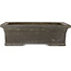 Maceta rectangular sin esmaltar para bonsái de Kyuhoen (Shunhosho) - 463 x 365 x 138 mm