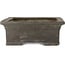 Pot à bonsaï rectangulaire non émaillé de Kyuhoen (Shunhosho) - 463 x 365 x 138 mm