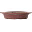 Round unglazed bonsai pot - 400 x 400 x 78 mm