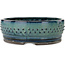 Ronde, turquoise bonsaipot - 215 x 215 x 73 mm