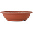 Round unglazed bonsai pot - 275 x 275 x 70 mm