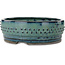 Ronde, turquoise bonsaipot - 215 x 215 x 73 mm