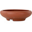 Ronde, ongeglazuurde bonsaipot - 250 x 250 x 75 mm