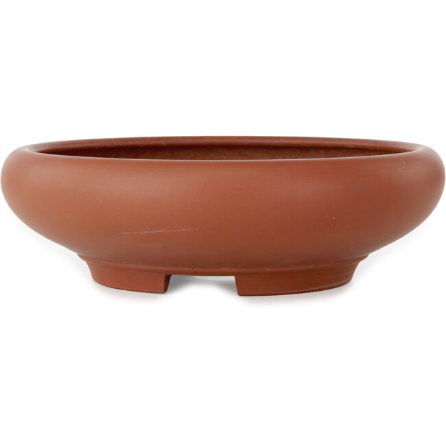 Pot à bonsaï rond non émaillé - 250 x 250 x 75 mm