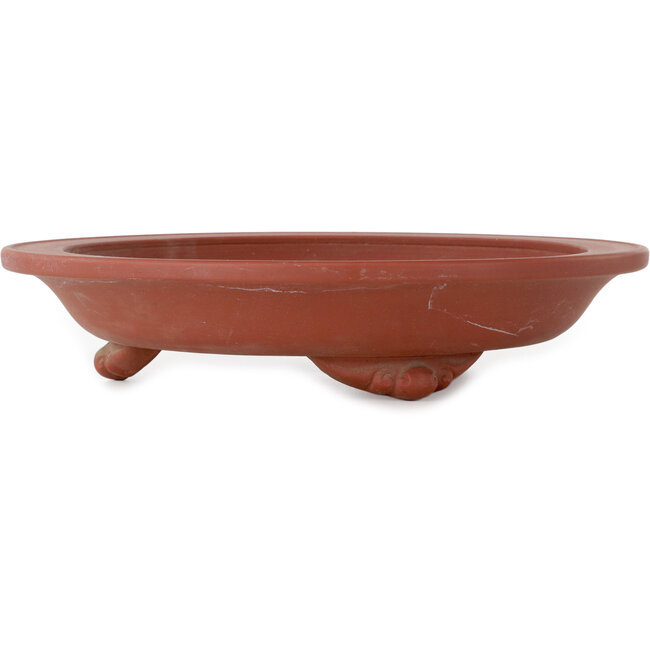 Pot à bonsaï rond non émaillé - 305 x 305 x 65 mm