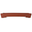 Maceta rectangular sin esmaltar para bonsái - 340 x 215 x 47 mm