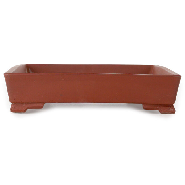 Vaso bonsai rettangolare non smaltato - 340 x 215 x 47 mm