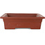 Vaso bonsai rettangolare non smaltato - 347 x 250 x 65 mm