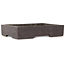 Rectangular unglazed bonsai pot - 303 x 218 x 65 mm