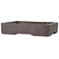 Rechteckiger, unglasierter Bonsai-Topf – 303 x 218 x 65 mm