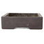 Rectangular unglazed bonsai pot - 303 x 218 x 65 mm