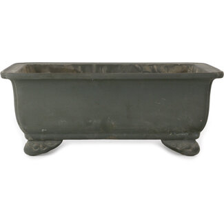 toshun Pot à bonsaï rectangulaire non émaillé de 310 mm, de la marque Toshun, Tokoname, Japon