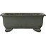 Rectangular unglazed bonsai pot by Toshun - 310 x 237 x 115 mm