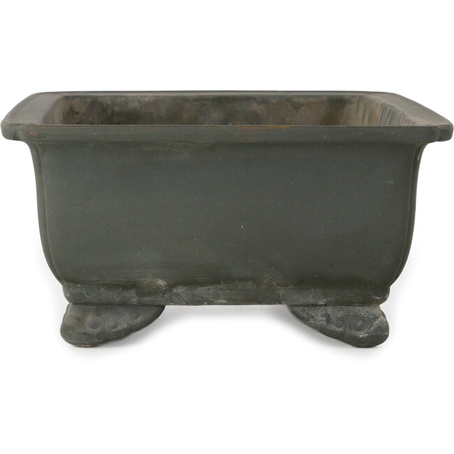 Vaso bonsai rettangolare non smaltato di Toshun - 310 x 237 x 115 mm