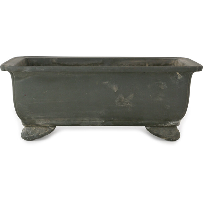 Vaso bonsai rettangolare non smaltato di Toshun - 310 x 237 x 115 mm