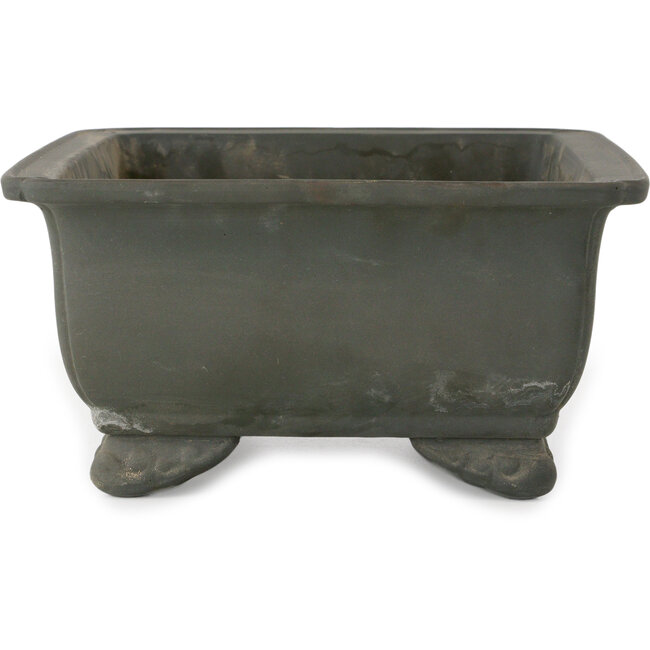 Rechteckiger, unglasierter Bonsai-Topf von Toshun – 310 x 237 x 115 mm