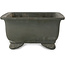 Pot à bonsaï rectangulaire non émaillé de Toshun - 310 x 237 x 115 mm