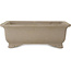 Maceta rectangular sin esmaltar para bonsái - 327 x 250 x 113 mm