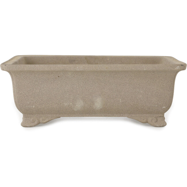 Pot à bonsaï rectangulaire non émaillé - 327 x 250 x 113 mm