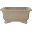 Pot à bonsaï rectangulaire non émaillé - 327 x 250 x 113 mm