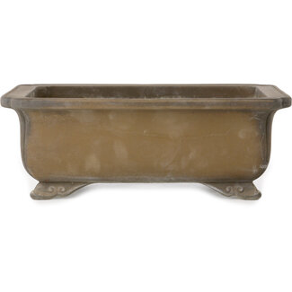 Pot rectangulaire non émaillé de 315 mm provenant du Japon