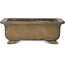 Rectangular unglazed bonsai pot - 315 x 240 x 105 mm