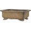 Rechteckiger, unglasierter Bonsai-Topf – 315 x 240 x 105 mm