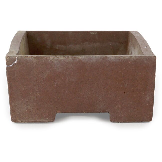 Maceta rectangular sin esmaltar para bonsái - 368 x 182 x 78 mm