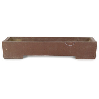 Pot rectangulaire non émaillé de 315 mm provenant du Japon