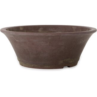 373 mm round unglazed pot from Japan