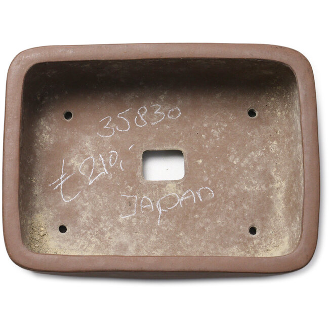 Pot à bonsaï rectangulaire non émaillé - 325 x 240 x 115 mm