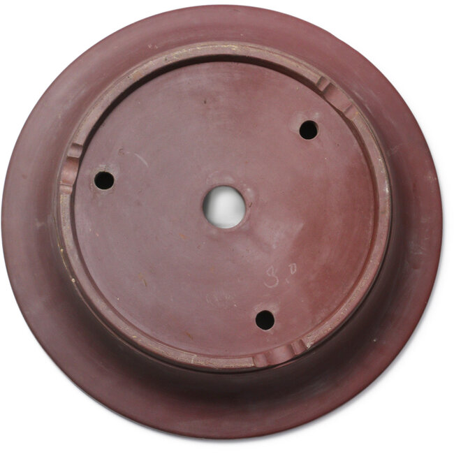 Pot à bonsaï rond non émaillé - 400 x 400 x 78 mm