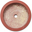 Ronde, ongeglazuurde bonsaipot - 275 x 275 x 70 mm