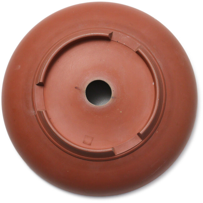 Round unglazed bonsai pot - 250 x 250 x 75 mm
