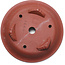 Ronde, ongeglazuurde bonsaipot - 305 x 305 x 65 mm