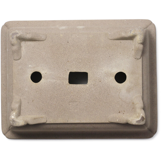 Pot à bonsaï rectangulaire non émaillé - 327 x 250 x 113 mm