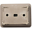 Maceta rectangular sin esmaltar para bonsái - 327 x 250 x 113 mm