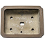 Maceta rectangular sin esmaltar para bonsái - 315 x 240 x 105 mm
