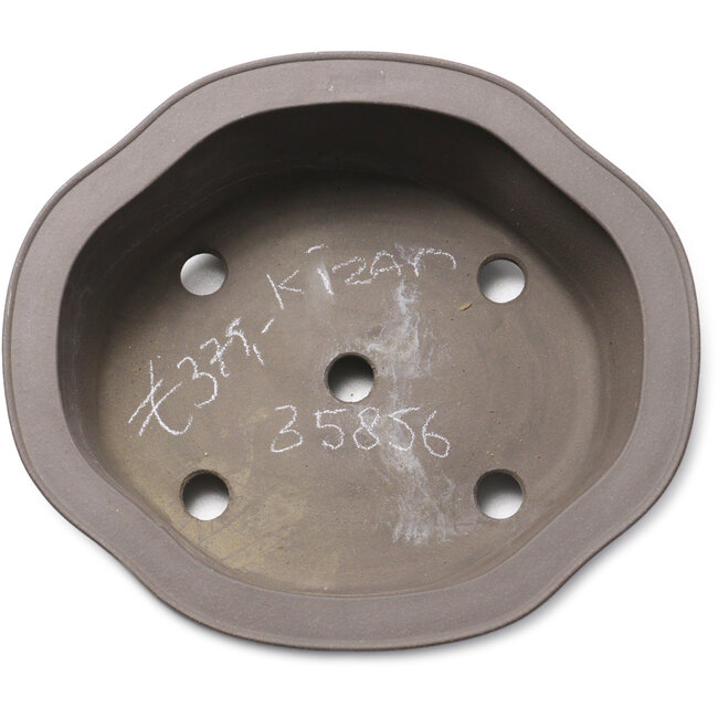 Pot à bonsaï Mokko non émaillé par Kizan - 310 x 273 x 120 mm