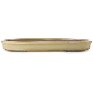 660 mm oval off-white pot from China