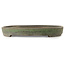Vaso bonsai ovale verde di Shuhou - 557 x 350 x 45 mm
